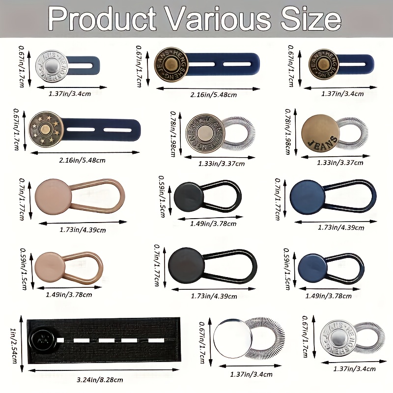 26pcs Unisex Belt Installation Kit with Screws & Screwdriver